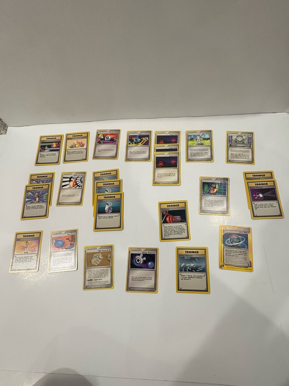 Pokémon Lot of Trainer Cards